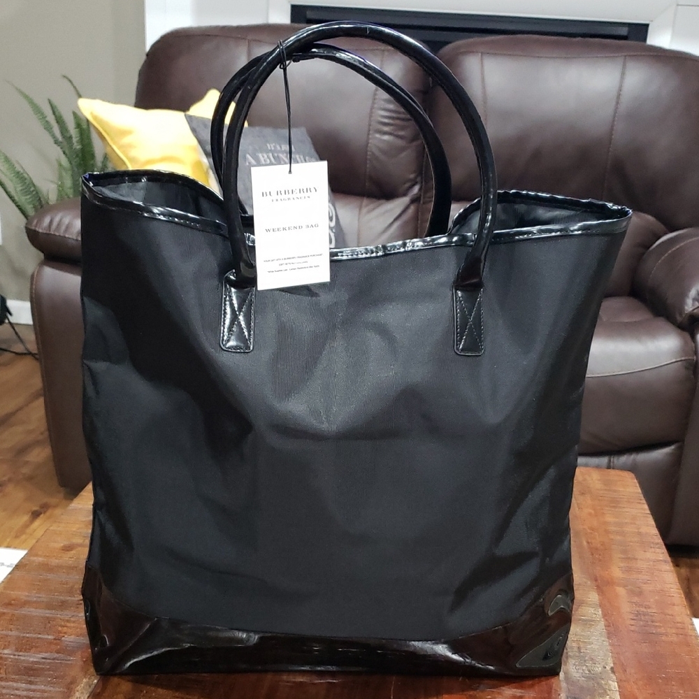 Burberry Black Tote Bag